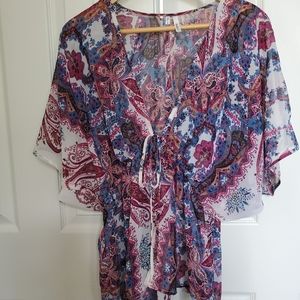 🌺3 for $20 studio Y Blouse/Swimsuit Cover-ups